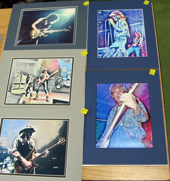 rock n' roll photos van halen, the ramones, motor head