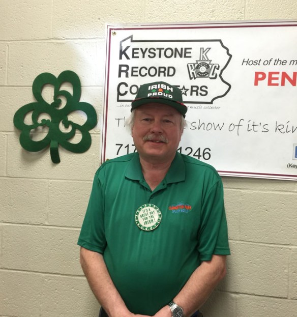 Our announcer B Derk Shaw had his Irish on for last  month's show!
