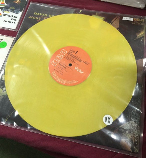 ziggy stardust color vinyl
