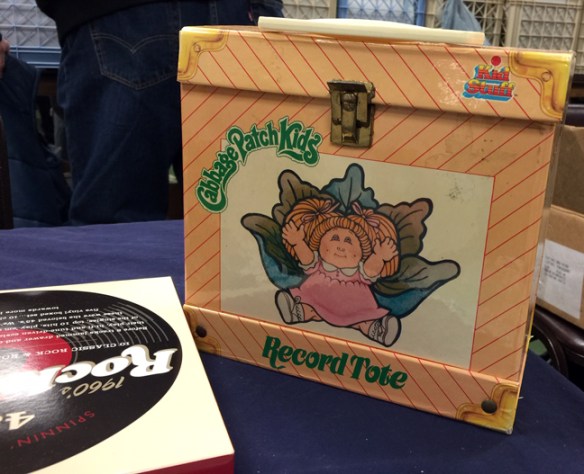 cabbage patch record tote